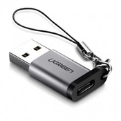 UGREEN Adapter Tip C na USB-A 3.0 US276 srebrni