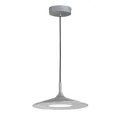 Schöner Wohnen Slim LED viseče svetilo, betonske barve - Dnevna soba/jedilnica - Sodobni - betonsko obarvana, črna - Kovina
