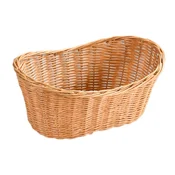 Oval bread basket, plastic, 28 x 21 cm, Natur - Kesper