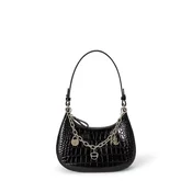 Lauren Ralph Lauren Torba za čez ramo črna