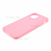 Silikonski barvni ovitek iPhone 14 MATT roza - iPhone 13