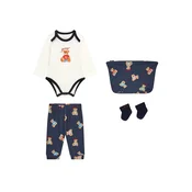 Guess Set body, hlače in nogavice H6YG08 K4134 Mornarsko modra