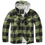 Moška zimska jakna BRANDIT - Lumberjacket - 3172-black+oliv Gingham