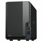 Synology DS223 2x SATA, 2 GB RAM, 3x USB 3.2, 1x GbE