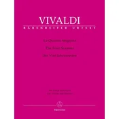 VIVALDI:THE FOUR SEASONS VIOLINA AND PIANO