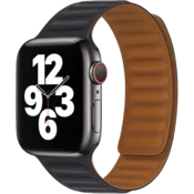 Infostyle Pašček W035 za uro Apple Watch 38/40/41mm, črna Črna
