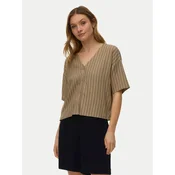 VERO MODA Bluza VMRosie  brokat / črna