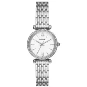 Ročna ura Fossil Carlie ES5315SET Silver/Silver