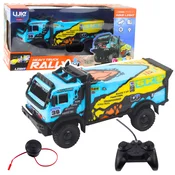 Lean Toys RC tovornjak, pilot, zvoki, modri