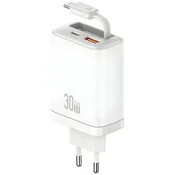 USAMS USAMS 30W STENSKI POLNILEC ZA APPLE IPHONE 12 13 14 1X USB-C