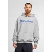 Mens hoodie Highrollers Oversize gray