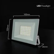 V-TAC LED reflektor, 30 W, 2340 lm, bel Barva světla: Dnevna bela