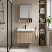 Komplet kopalniškega pohištva z umivalnikom Luno DB68-60 60CM