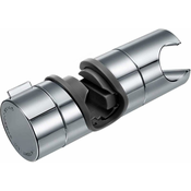 Dardanar Zamenljivo držalo za ročno prho, držalo za glavo prhe, nastavljiv premer 18–25 mm, krom ABS (srebrna), (21199487)