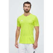Kratka majica za vadbo adidas Performance Tabela 23 rumena barva