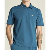Moška majica Wilson M Challengers Technical Polo Lyons Blue L
