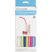 KitchenCraft Silikonske slamice s krtačo za čiščenje