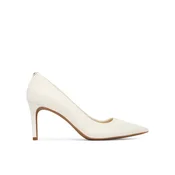 MICHAEL Michael Kors Čevlji z visoko peto Alina 40T6HNMP1L Bela