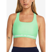 Under Armour Nedrček Crossback Mid Bra-GRN XS