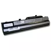 Baterija za Medion Akoya E1210/MSI Wind U100/LG X110, črna, 4400 mAh