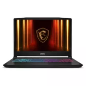MSI Katana 15 HX prijenosno racunalo, i7-14650HX, 64GB RAM-a, 1TB SSD, Windows 11 Home, RTX 5050, 165Hz