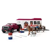 Schleich Avto Lakeside s prikolico
