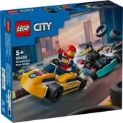LEGO City Vozaci kartinga i trkacih automobila 60400, Uzrast 5+