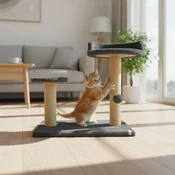 Paws & Whiskers Grebalica za macke Tiana, Antracit