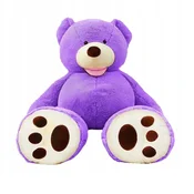 shumee Teddy Amigo 140cm - vijoličen