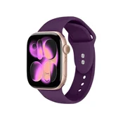 shumee Crong Liquid - pašček za Apple Watch 38/40/41/42 mm (slivov)