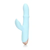 HOT Pulzni val in vibrator z gibljivim obročem navzgor in navzdol