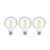 Arcchio LED žarnica z žarilno nitko, E27, G95, 3,8W, 3000K, 806lm, 3 enote