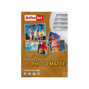 ActiveJet LASER Premium Matte Photo foto papir Bela Mat A4
