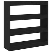 Ormaric za knjige Crni hrast 100 x 30 x 103 cm