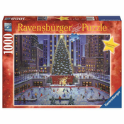Ravensburger puzzle (slagalice) Božic u Njujorku 1000pcs RA19563