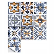 shumee Samolepilne PVC tapete iz patchwork ploščic, komplet 10 kosov, 20x20cm zm-06-032