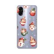Silikonska maska za Samsung A075F Galaxy A07, Ho Ho Ho