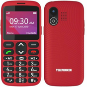 TELEFUNKEN mobilni telefon S520, Red