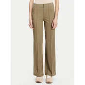 Guess Hlače iz tkanine V5YB11 KCX42 Rjava Regular Fit