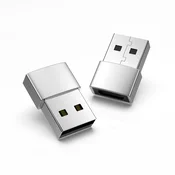 INF Kompakten srebrn adapter USB-C na USB 2.0 - 2 pakiranja, (22105308)