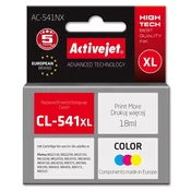 Activejet AC-541NX ink for Canon printer (replacement Canon CL-541XL) Supreme, 18 ml, blue, yellow, red