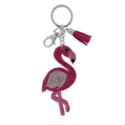Privezak za kljuceve Flamingo, Roze