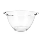 Bowl, made of glass, 29 x 24 cm/3.6 L, Practica - Borgonovo