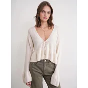 MixRay Pulover Pullover svetlo bež
