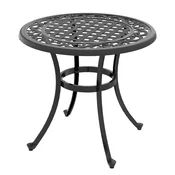 Homestar Stranska mizica 60x60x53 cm črna