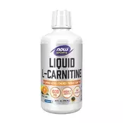 NOW Foods – Tekoči L-karnitin 1000 mg, citrus, 946 ml