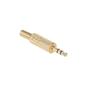 CABLETECH Stereo pozlaceni jack konektor 3,5 mm WTY0014