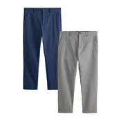Next Chino hlače mornarska/siva