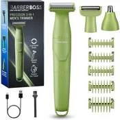 slomart BarberBoss 3-v-1 precizni trimer za moško nego, nos, uho, brada