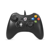 Rampage Gamepad - SG-R360 crni (USB, kabel od 2,2 m, kompatibilan s PC-jem i Xbox 360, crni)